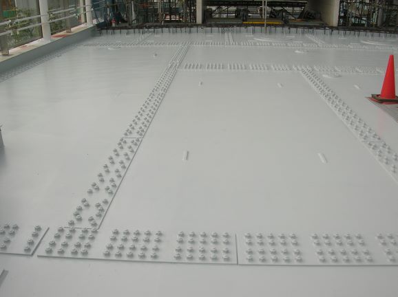 NSパール｜橋面防水工法｜土木防水｜製品情報｜日新工業株式会社